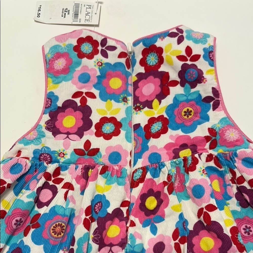 The Children's Place Floral Dress - Pink and Blue - Picture 6 of 6